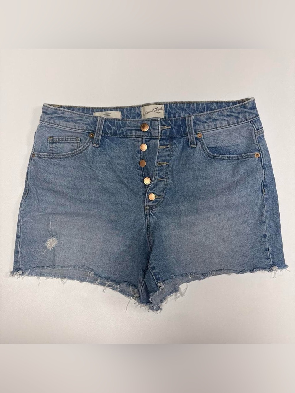 Universal Thread Vintage Midi Button Fly Shorts Sz 10